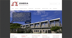 Desktop Screenshot of omegaingenieros.com