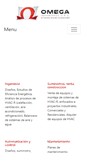 Mobile Screenshot of omegaingenieros.com